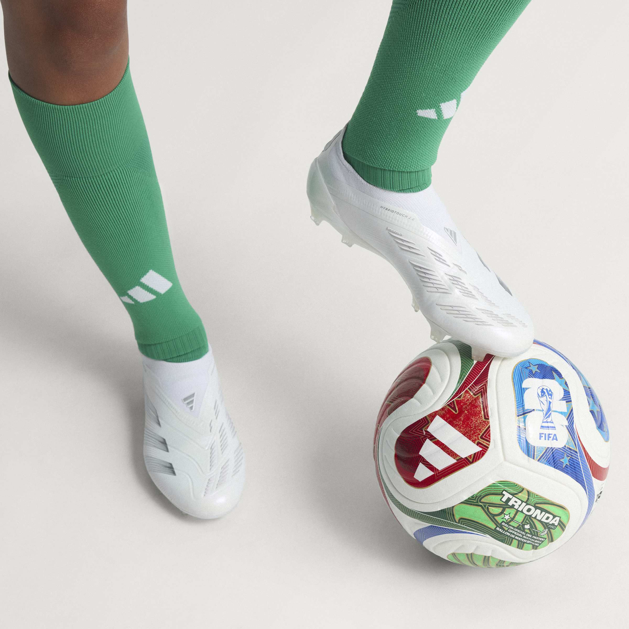 adidas FIFA World Cup 26™ Trionda Pro Soccer Ball- White/Blue/Red