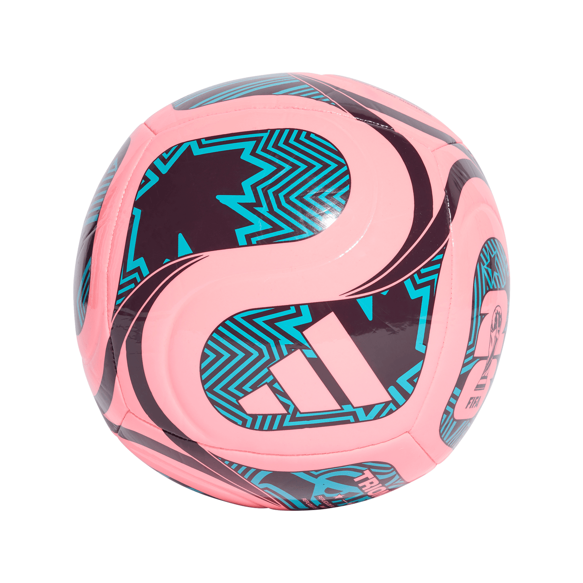 adidas World Cup Trionda Club Soccer Ball 26 - Red/Blue
