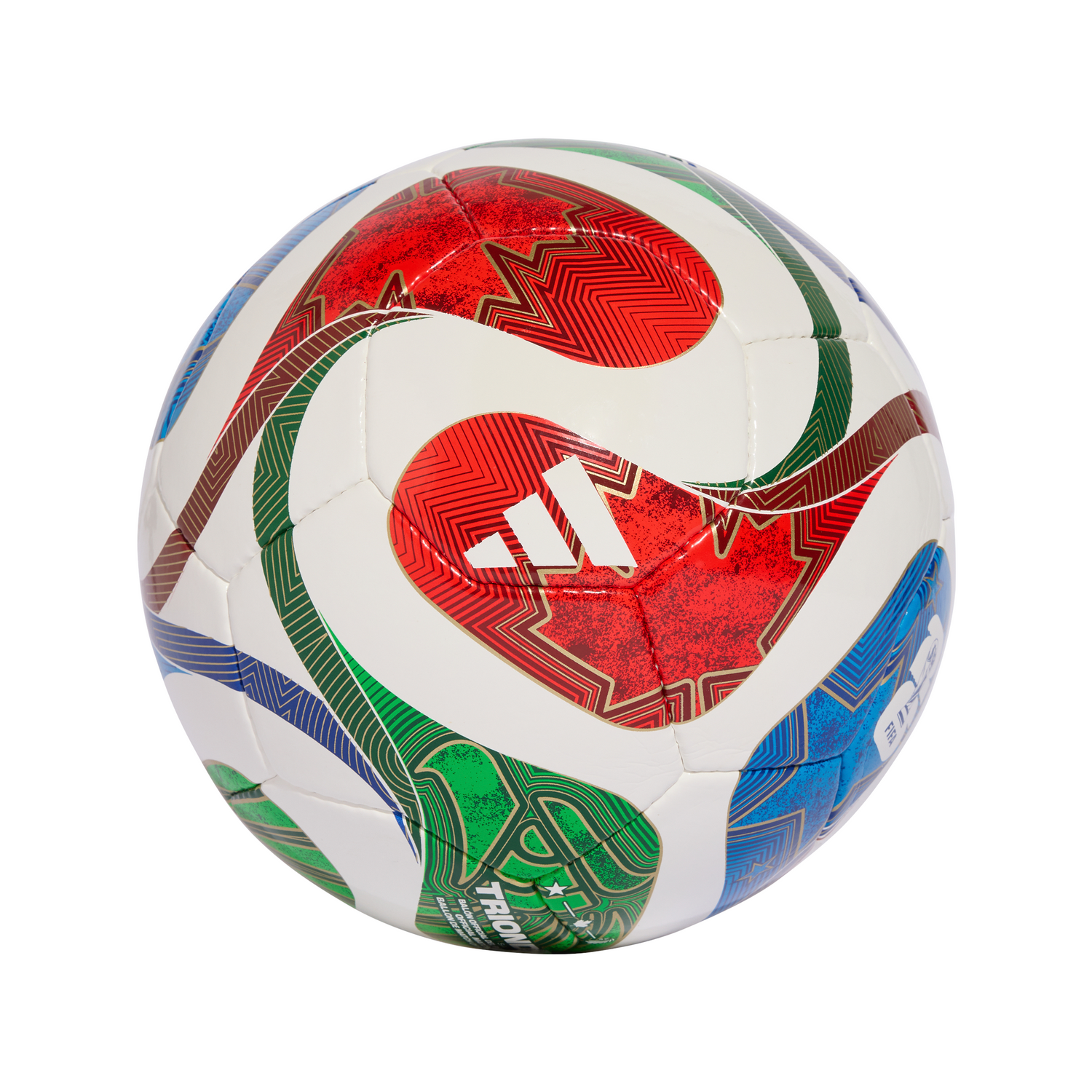 adidas World Cup 26 Trionda Pro Sala Soccer Ball - White/Blue/Red