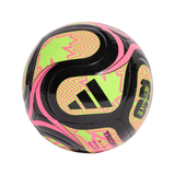 adidas World Cup Trionda Club Soccer Ball 26 - Black/Lemon/Pink