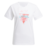 adidas SS Triangle Palms Mujer Blanco