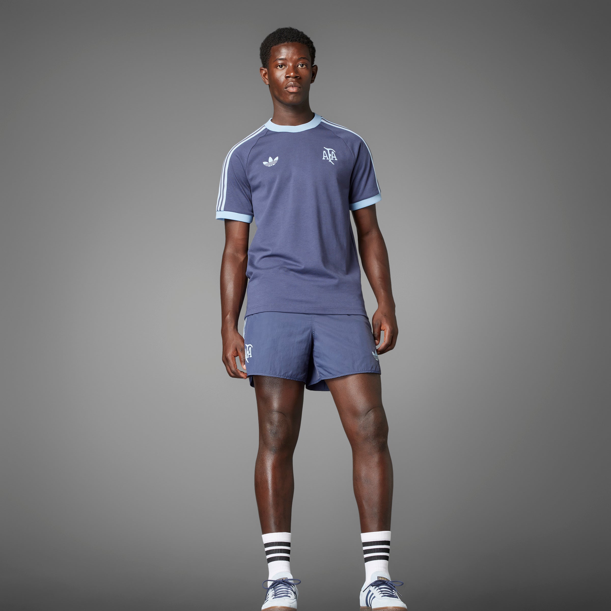 Camiseta aniversario Argentina adidas azul marino