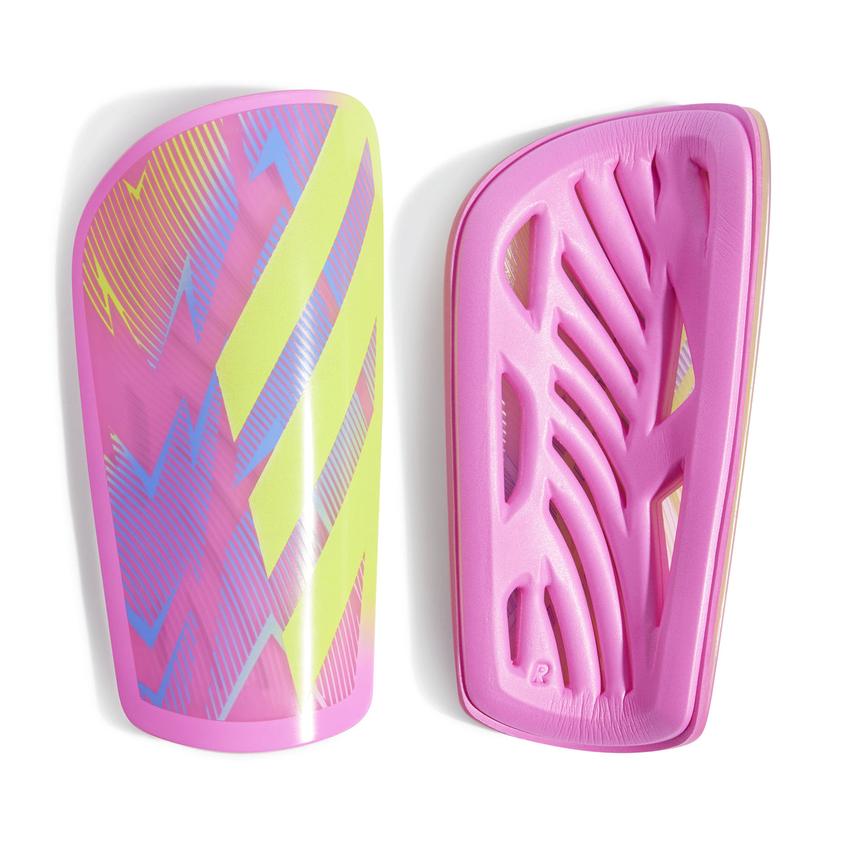 adidas Tiro League Shin Guards Lemon/Blue