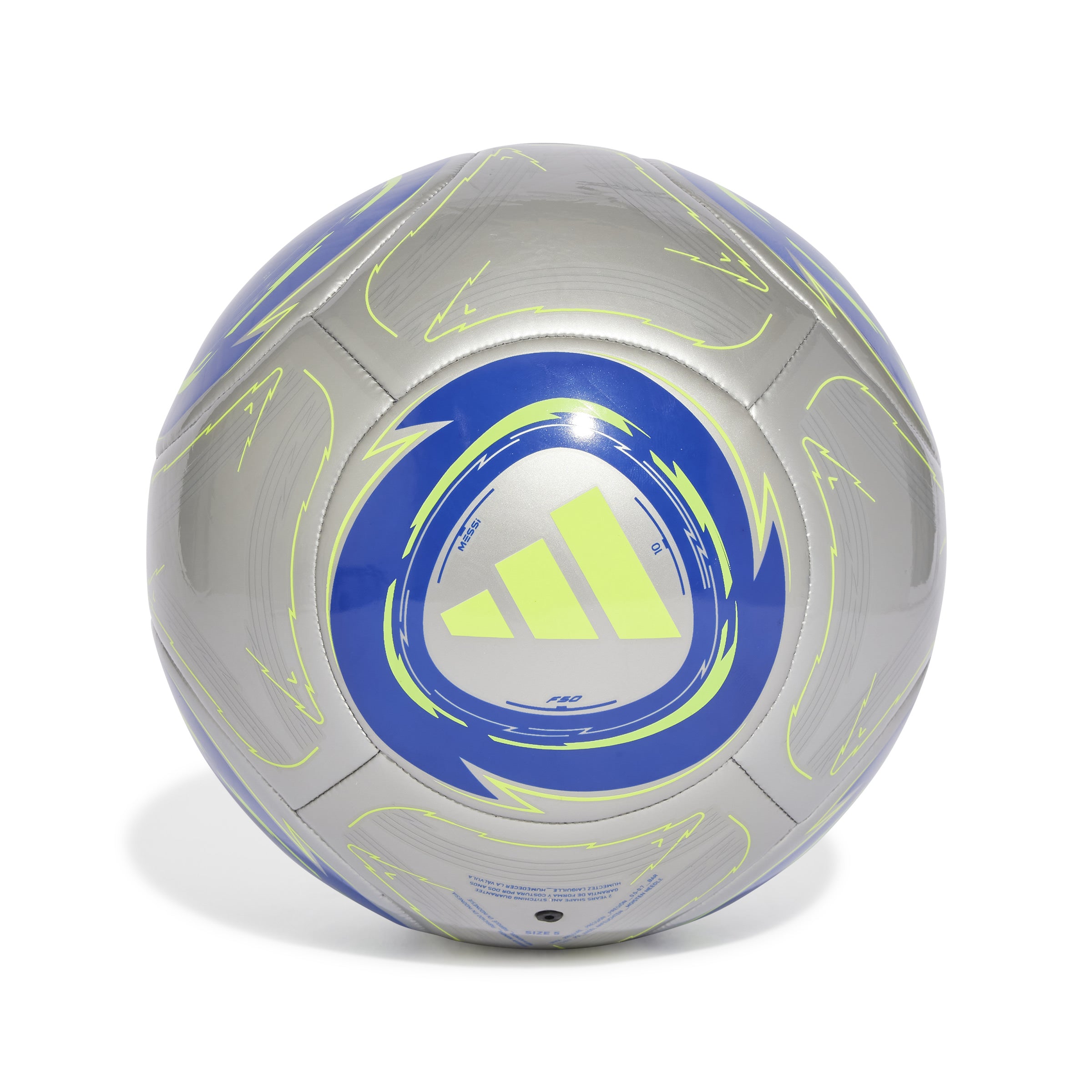 adidas Messi Club Ball Silver