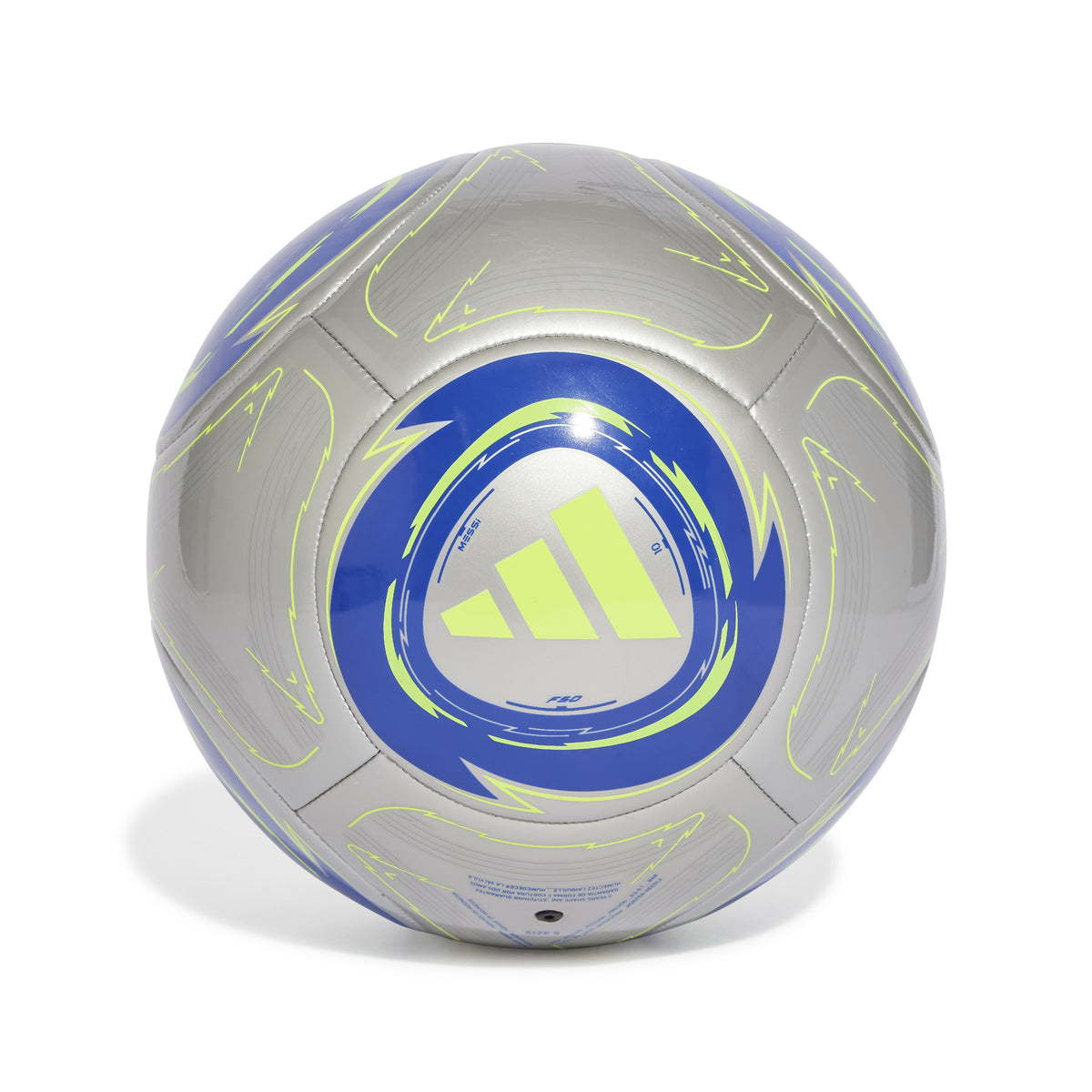 adidas Messi Club Ball Silver