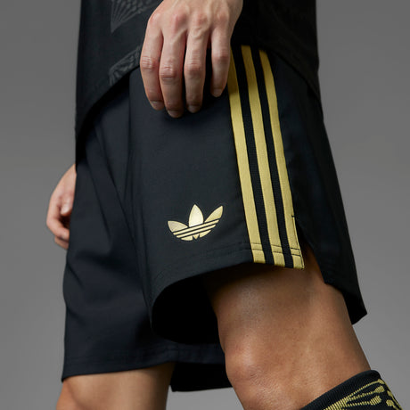 adidas Mexico 25 Gold Men's Soccer Shorts - Black