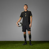 adidas Mexico 25 Gold Men's Soccer Shorts - Black