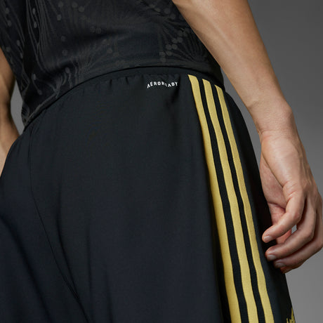 adidas Mexico 25 Gold Men's Soccer Shorts - Black