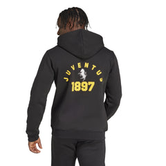 Sudadera con capucha adidas Juventus VRCT negra y dorada