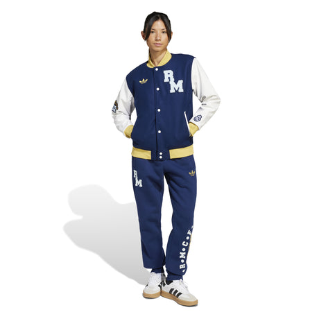 adidas Real Madrid Varsity Jacket - Team Blue