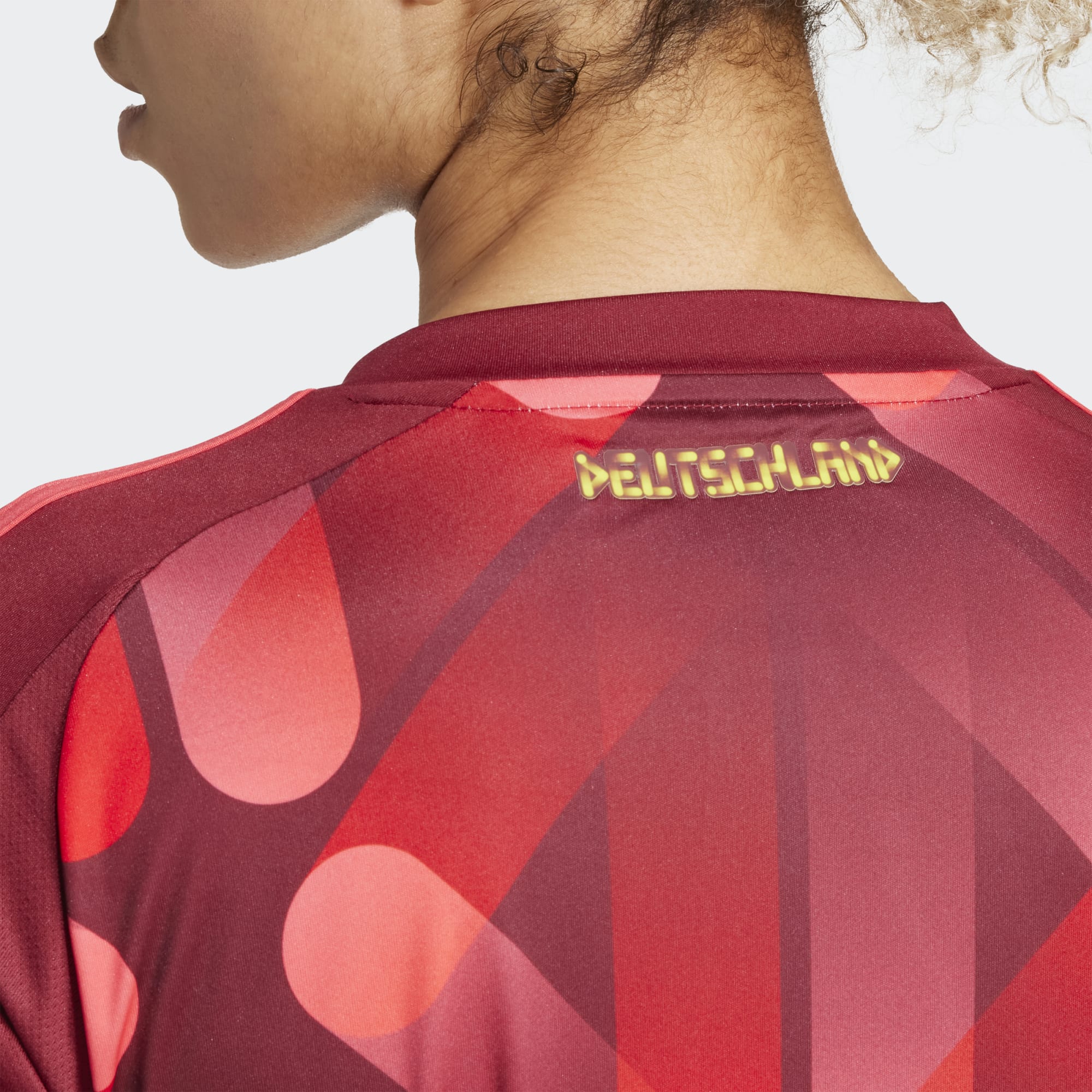 adidas Women's Germany (Women's Team) Away Jersey 25 Burgundy