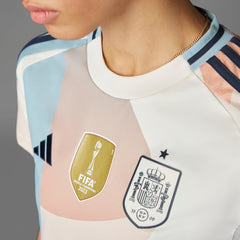 adidas Women's Spain (Women's Team) Away Jersey 25 White