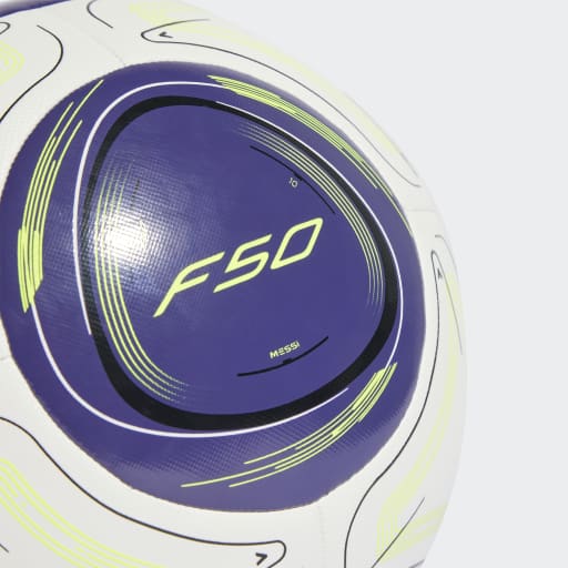 adidas Messi Training Ball White/Blue/Yellow