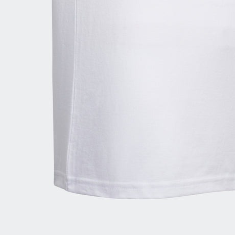 Camiseta de algodón adidas Messi para jóvenes - Blanco/Rosa