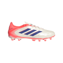 Tacos de fútbol adidas Copa Pure III League FG/MG para hombre - Blanco/Azul/Naranja