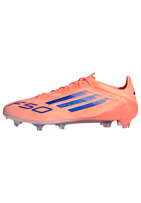 Botas de fútbol adidas F50 Elite FG para hombre - Naranja/Azul/Blanco