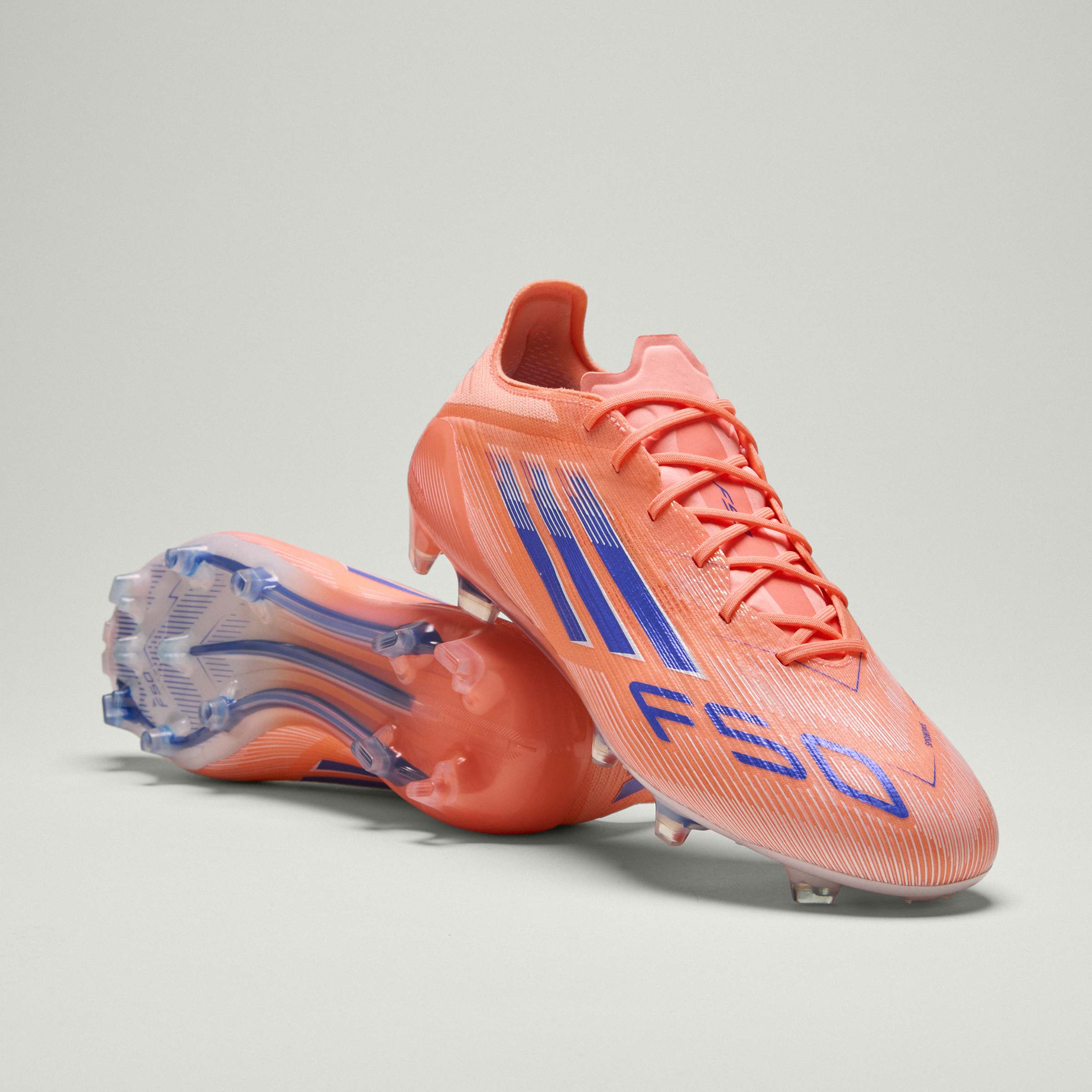 adidas F50 Elite FG Men's Soccer Cleats - Orange/Blue/White