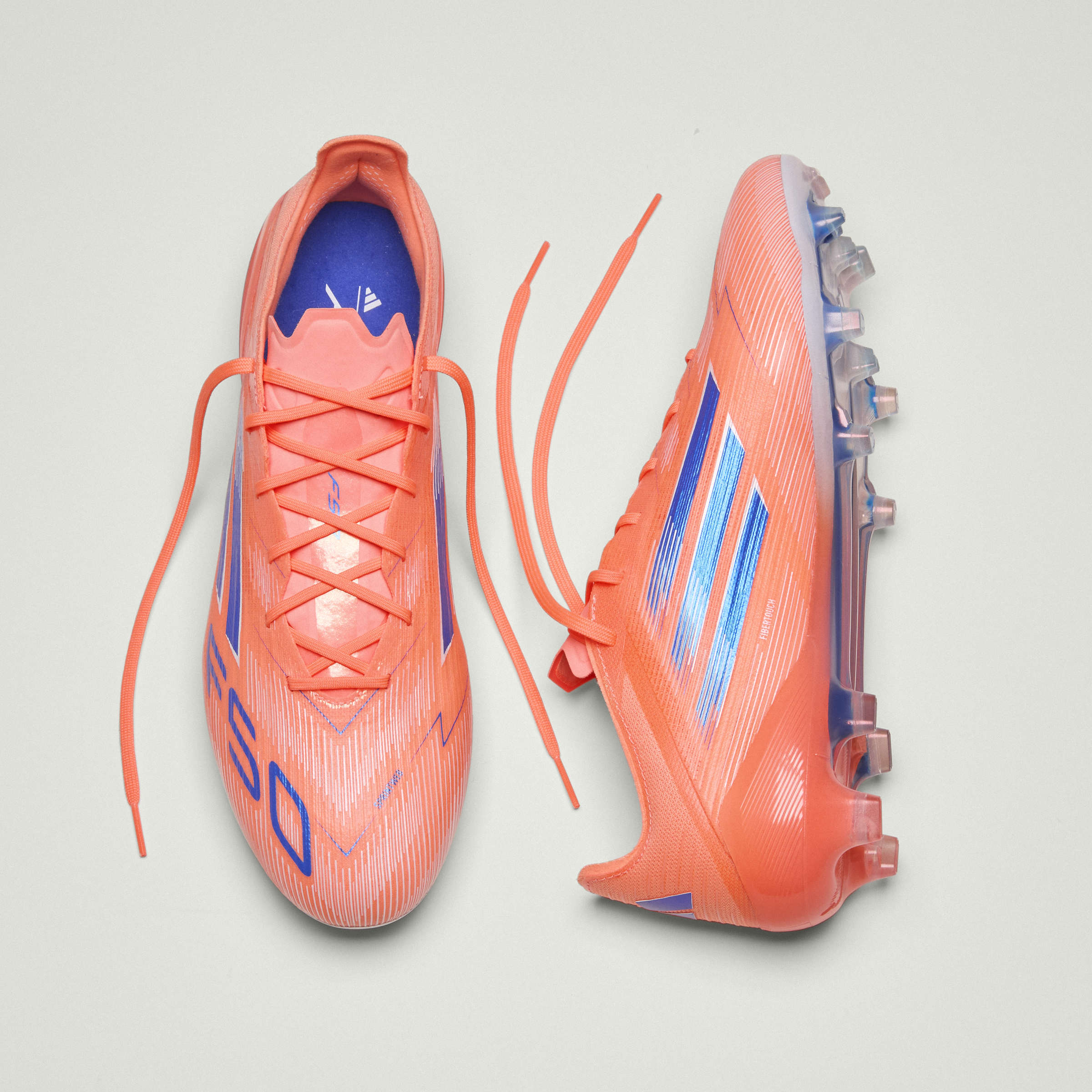 adidas F50 Elite FG Men's Soccer Cleats - Orange/Blue/White