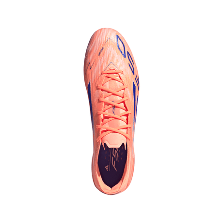 Botas de fútbol adidas F50 Elite FG para hombre - Naranja/Azul/Blanco