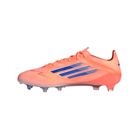 Botas de fútbol adidas F50 Elite FG para hombre - Naranja/Azul/Blanco