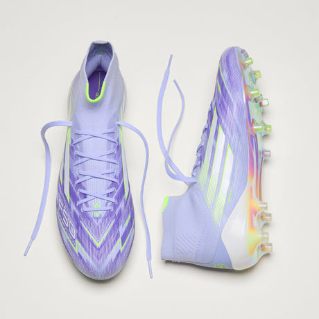 adidas F50 Sparkfusion Elite Mid Firm Ground/Artificial Women's Soccer Cleats- Vioton/Lemon
