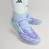 adidas F50 Sparkfusion Elite Mid Firm Ground/Artificial Women's Soccer Cleats- Vioton/Lemon