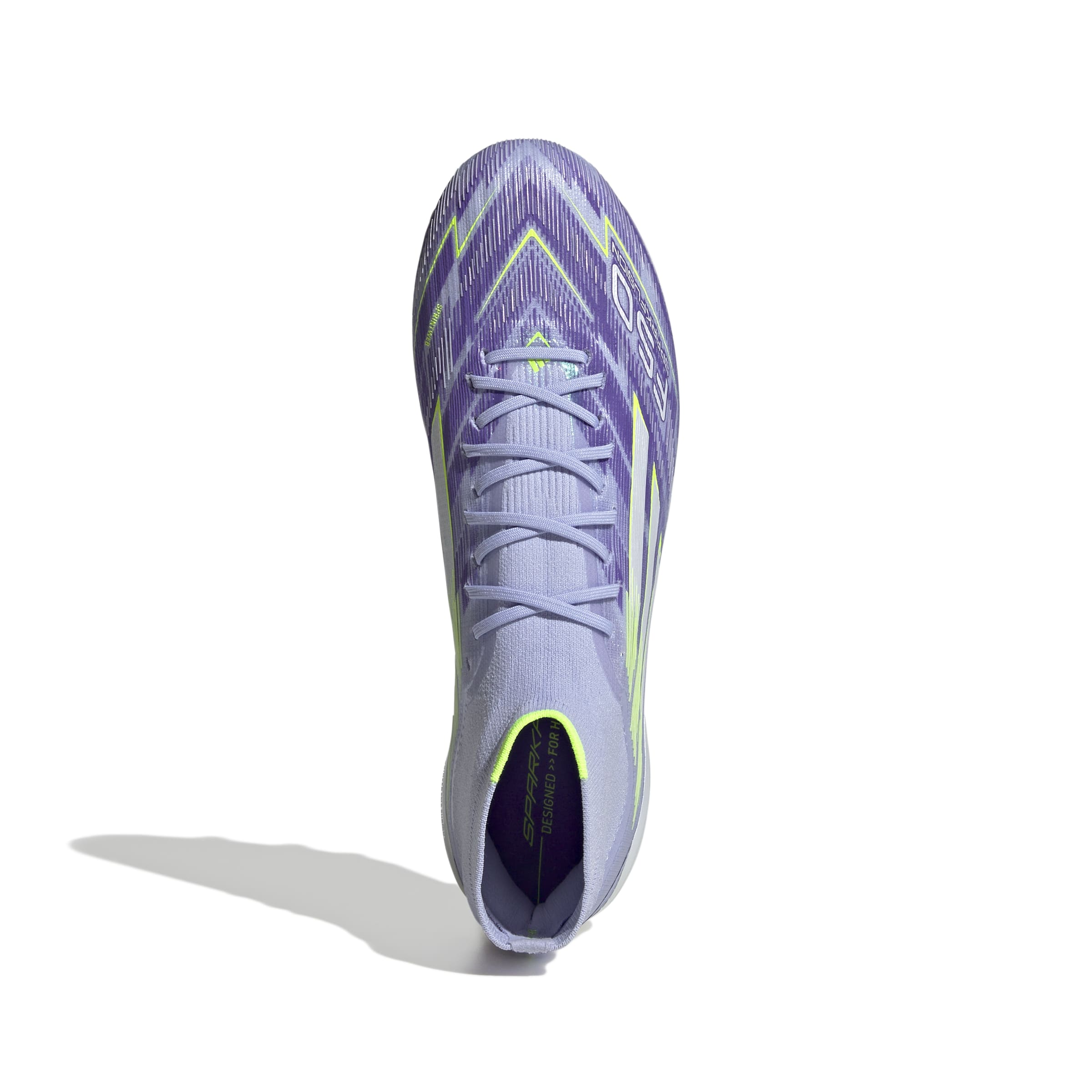 adidas F50 Sparkfusion Elite Mid Firm Ground/Artificial Women's Soccer Cleats- Vioton/Lemon