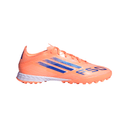 Botines de fútbol adidas F50 Pro TF para hombre - Naranja/Azul/Blanco