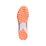 Botines de fútbol adidas F50 Pro TF para hombre - Naranja/Azul/Blanco