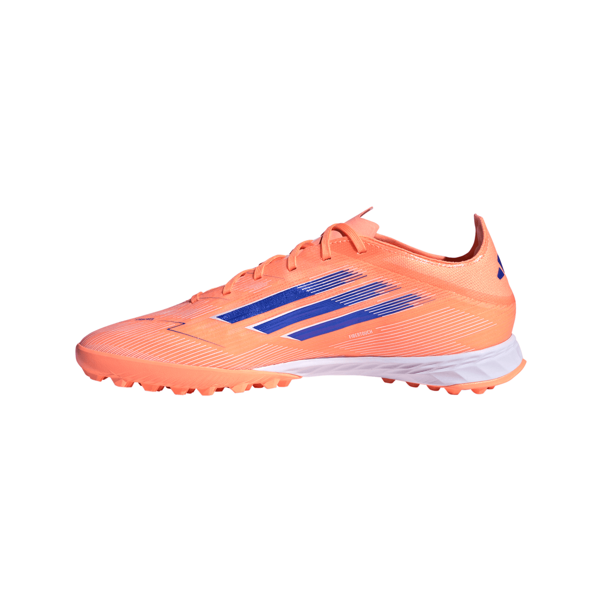Botines de fútbol adidas F50 Pro TF para hombre - Naranja/Azul/Blanco