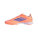 Botines de fútbol adidas F50 Pro TF para hombre - Naranja/Azul/Blanco