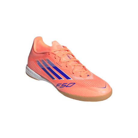 adidas F50 League IN Men's Soccer Shoes - Orange/Blue/White