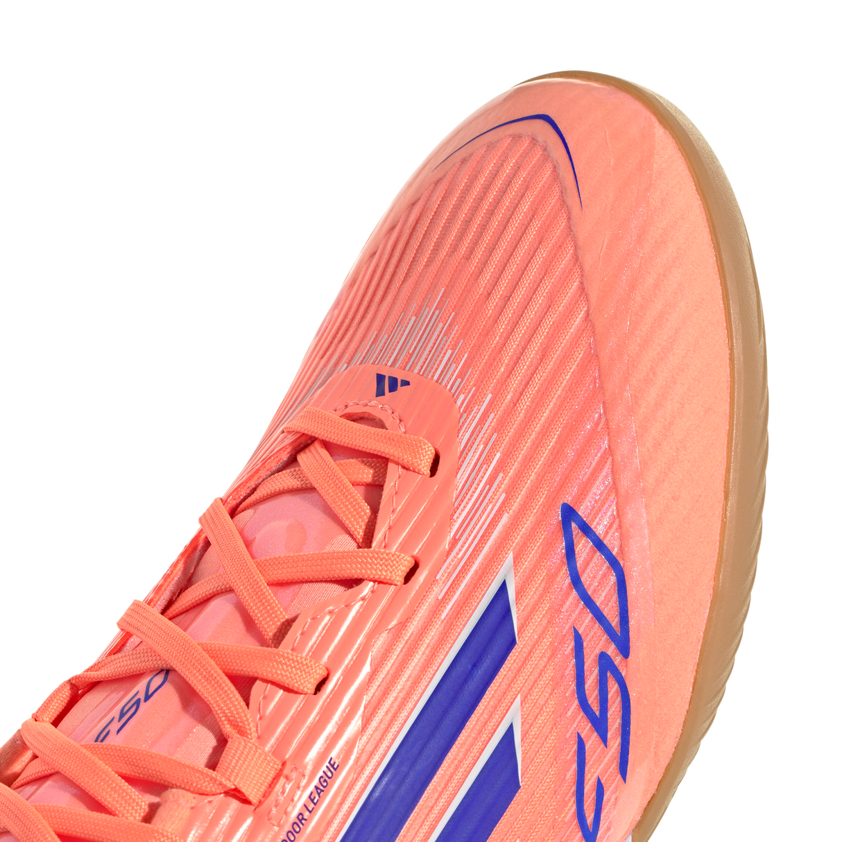 adidas F50 League IN Men's Soccer Shoes - Orange/Blue/White