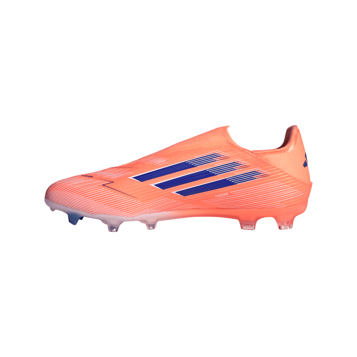 adidas F50 League Laceless FG/MG Men's Soccer Cleats - Orange/Blue/White