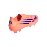 adidas F50 League Laceless FG/MG Men's Soccer Cleats - Orange/Blue/White