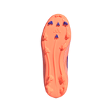 Botines de fútbol adidas F50 League FG/MG para jóvenes - Naranja/Azul/Blanco