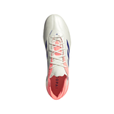 Botines de fútbol para hombre adidas Copa Pure III Elite FG - Blanco/Azul/Naranja