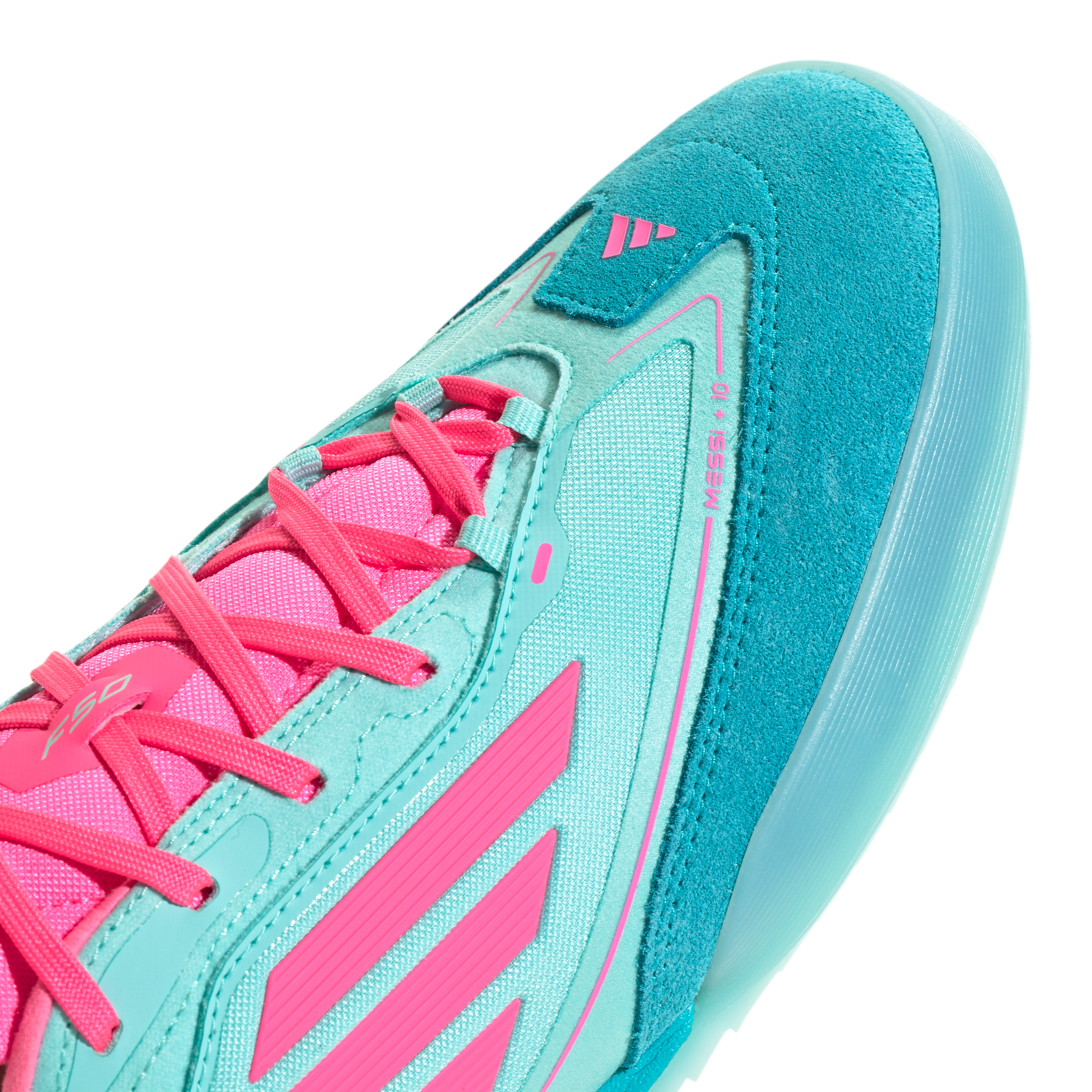 adidas F50 Messi Freestyle Indoor Boots Aqua/Pink