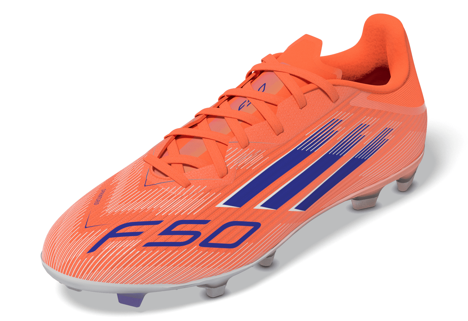 adidas F50 League FG/MG Men's Soccer Cleats - Orange/Blue/White