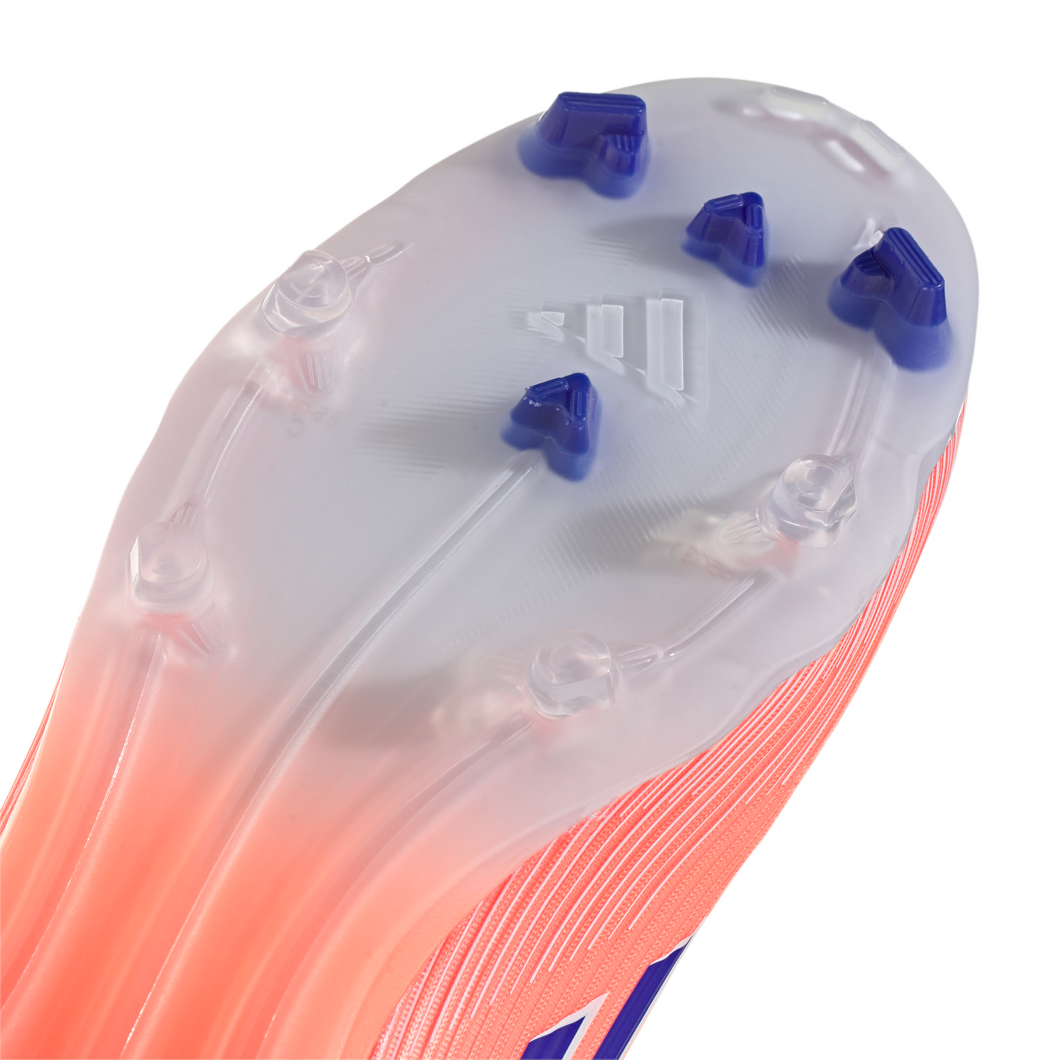 adidas F50 League FG/MG Men's Soccer Cleats - Orange/Blue/White