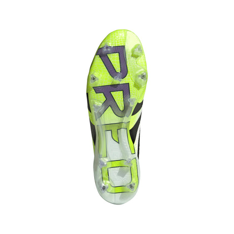 adidas Predator Elite FG Men's Firm Ground Soccer Cleats - White/Black/Lemon