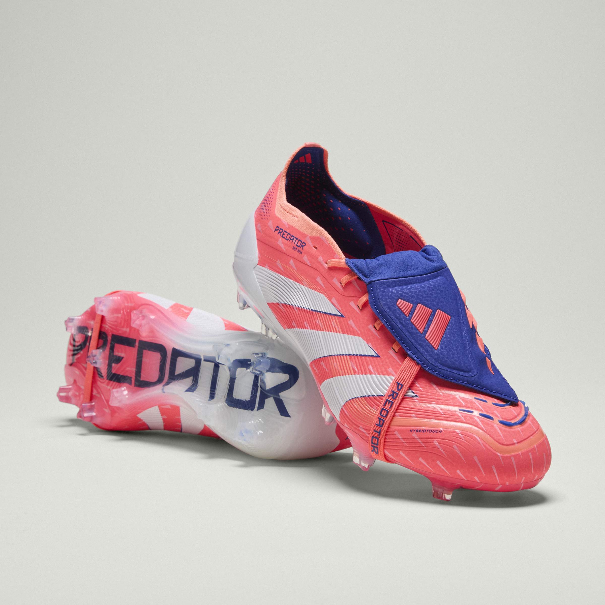 adidas Predator Elite Fold-Over Tongue FG Men's Soccer Cleats - Orange/White
