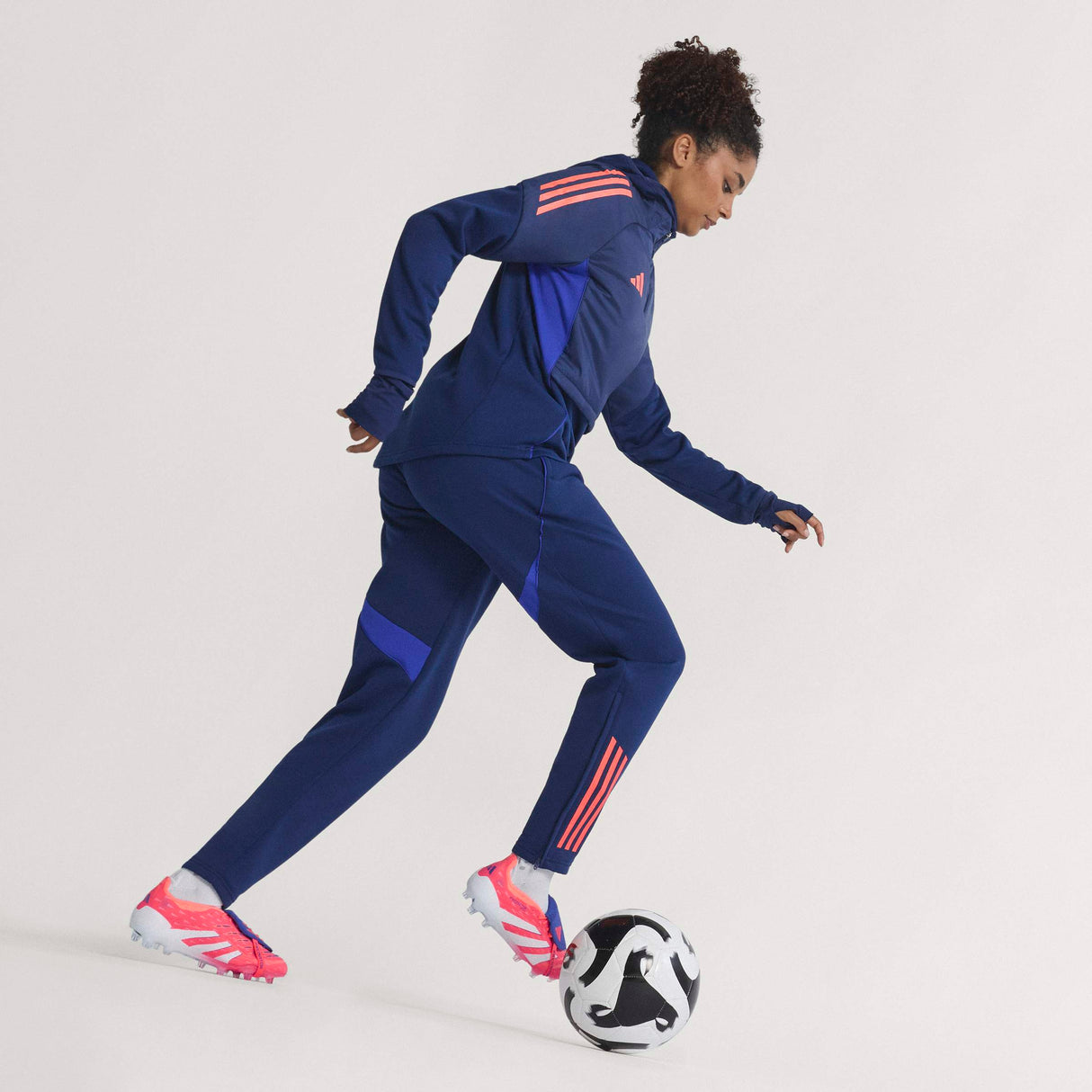 adidas Predator Elite Fold-Over Tongue FG Men's Soccer Cleats - Orange/White