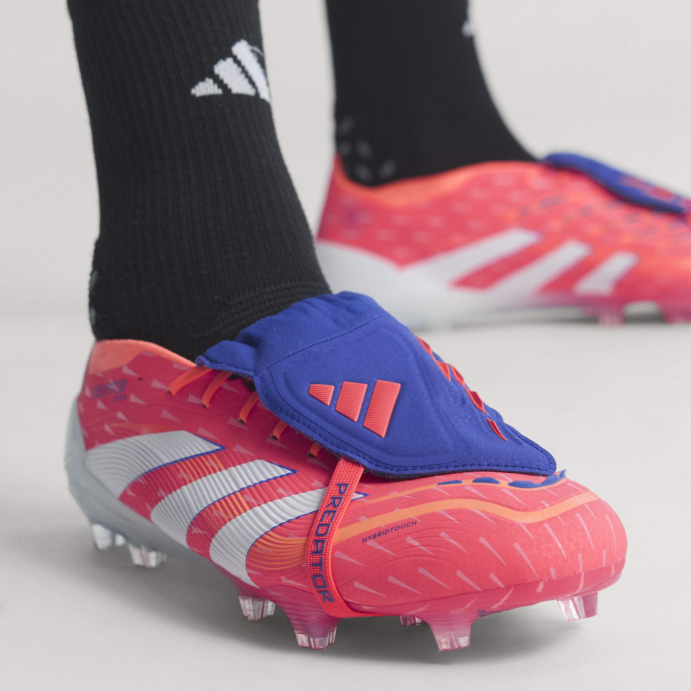 adidas Predator Elite Fold-Over Tongue FG Men's Soccer Cleats - Orange/White