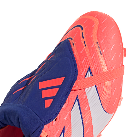 Botines de fútbol para hombre adidas Predator League de lengüeta plegable FG/MG - Naranja/Blanco