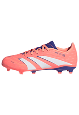 adidas Predator League FG/MG Youth Soccer Cleats - Orange/White