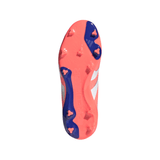 adidas Predator League FG/MG Youth Soccer Cleats - Orange/White