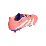 adidas Predator League FG/MG Youth Soccer Cleats - Orange/White