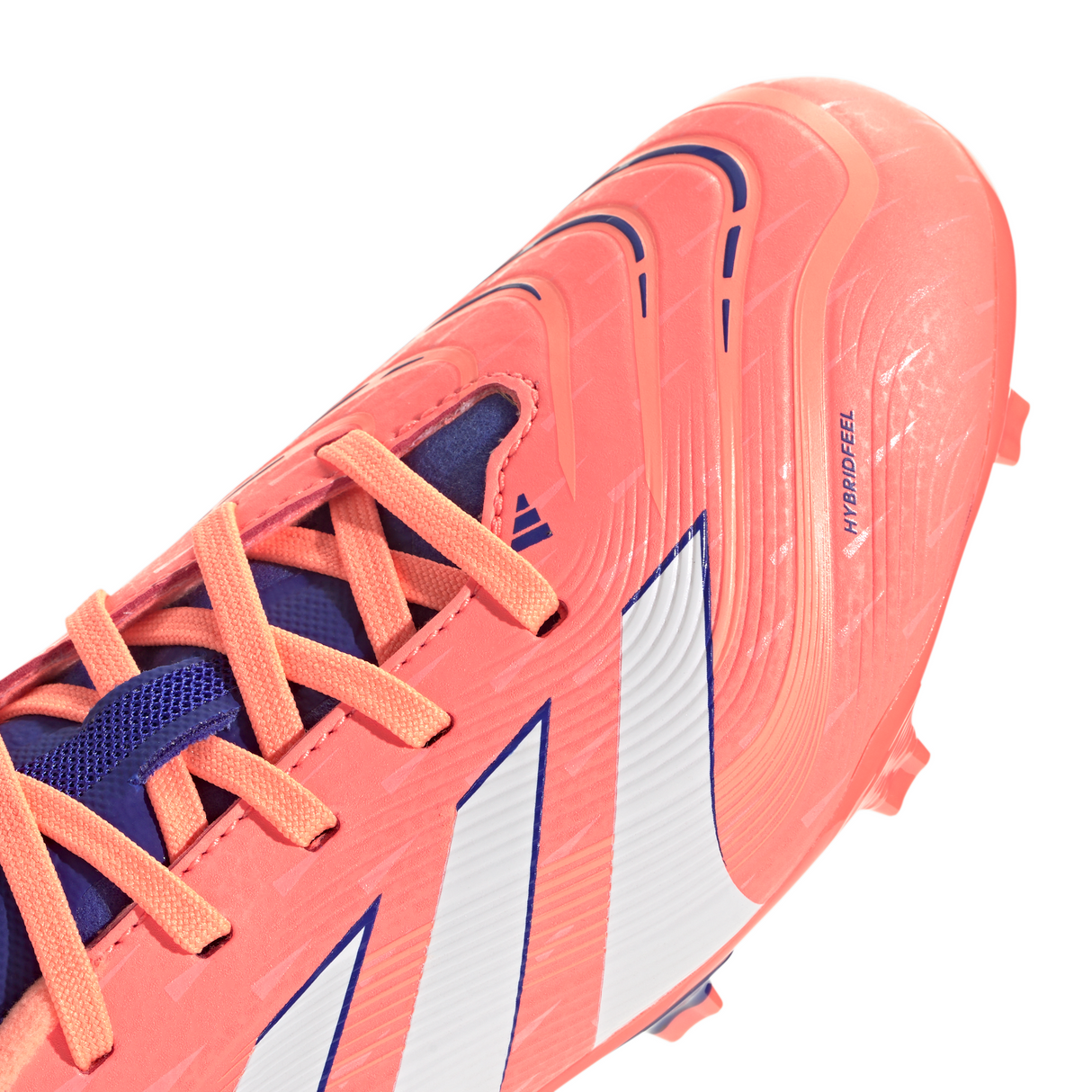 adidas Predator League FG/MG Youth Soccer Cleats - Orange/White