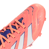 adidas Predator League FG/MG Youth Soccer Cleats - Orange/White